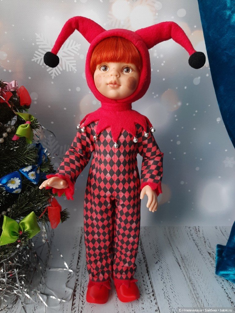 Мои куклы: Арлекин — Куклы Paola Reina (Паола Рейна): новинки (фото 2)