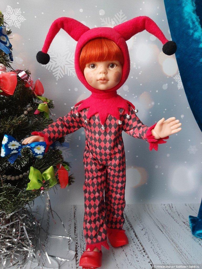 Мои куклы: Арлекин — Куклы Paola Reina (Паола Рейна): новинки (фото 4)