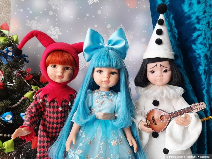 Мои куклы: Арлекин — Куклы Paola Reina (Паола Рейна): новинки