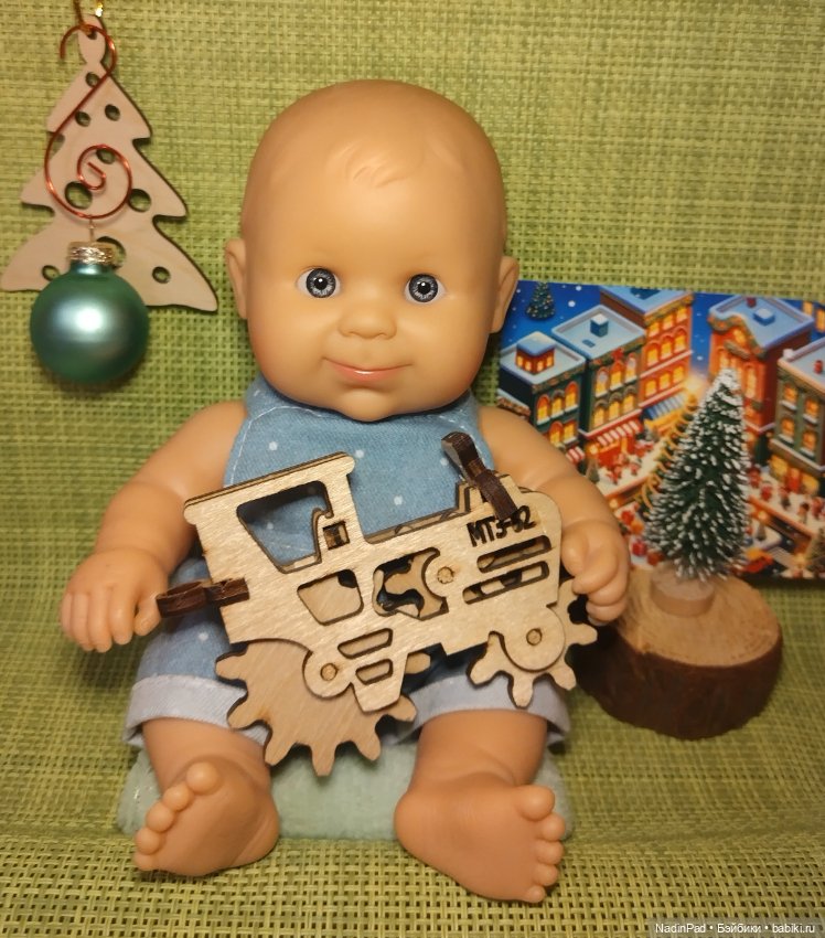 Пупсы у ёлочки 🎄 — Куклы Paola Reina (Паола Рейна): новинки (фото 5)