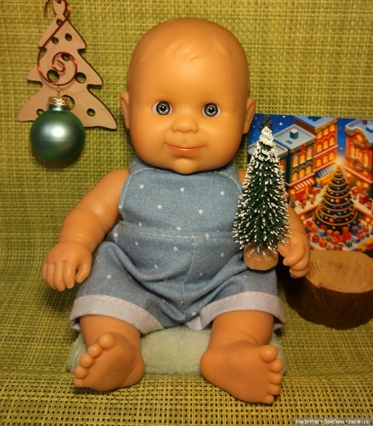 Пупсы у ёлочки 🎄 — Куклы Paola Reina (Паола Рейна): новинки (фото 2)