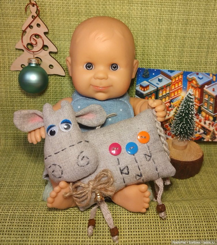 Пупсы у ёлочки 🎄 — Куклы Paola Reina (Паола Рейна): новинки (фото 4)