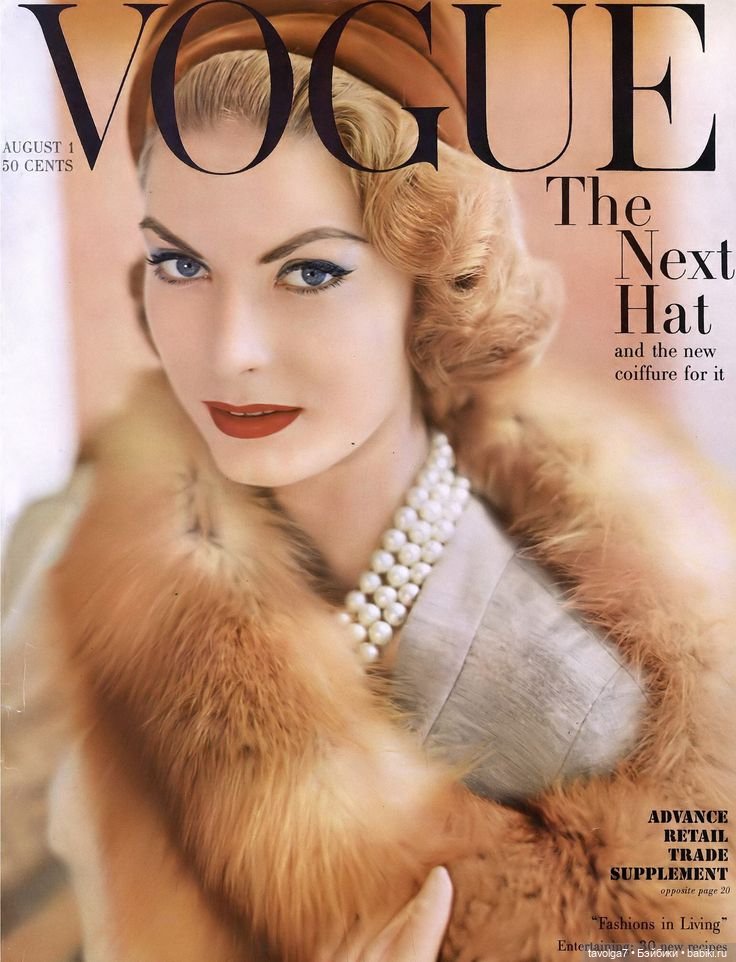 Вечерние меха 1950х — Культура (фото 10)