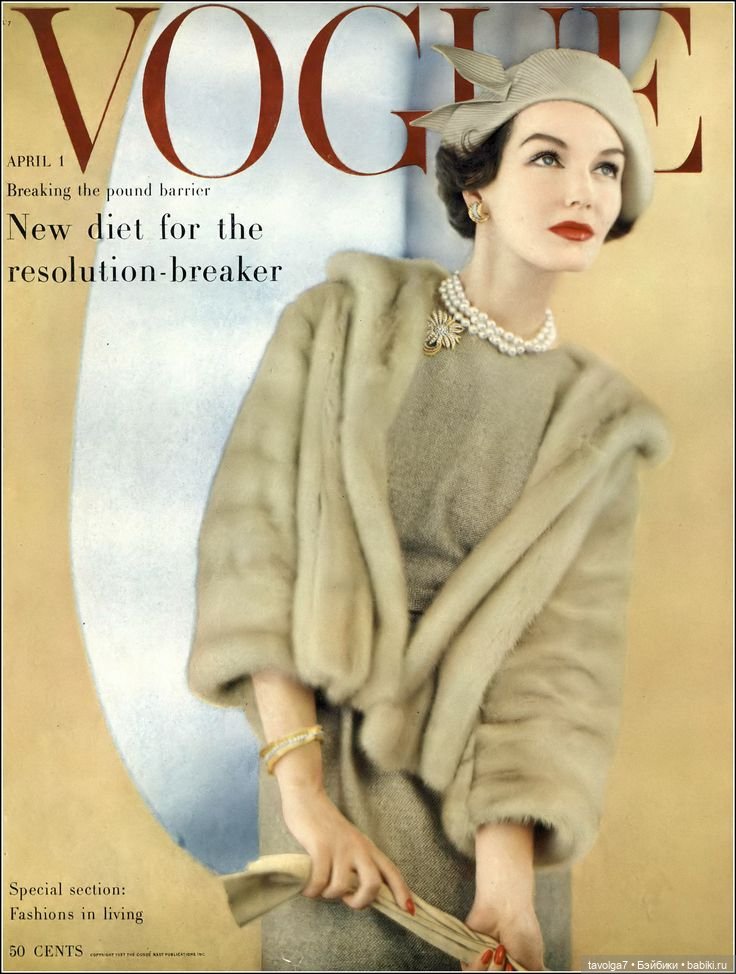 Вечерние меха 1950х — Культура (фото 9)