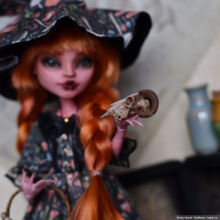 Грибная ведьма — ООАК Monster High и Ever After High: репейнт (фото 4)