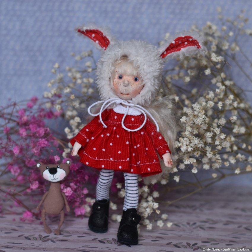 Малинка и Зайка — Домашние фото авторских кукол: личные коллекции (фото 6)