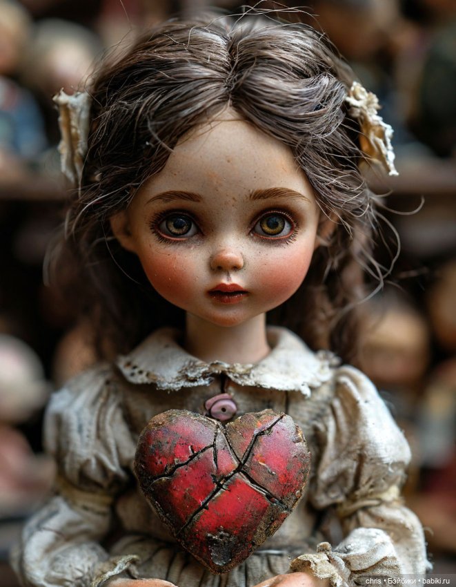 Мои генерации нейросети. Куклы (фото 4)