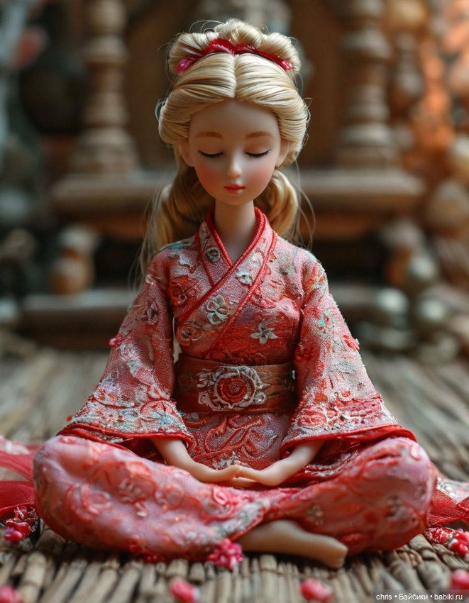 Мои генерации нейросети. Куклы (фото 5)