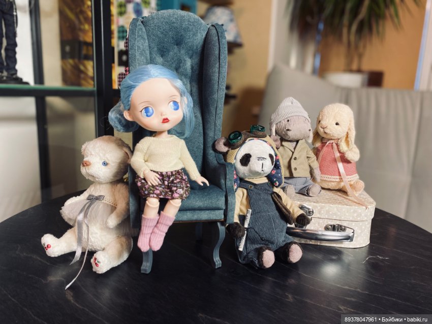 Кресло для кукол и мишек тедди (фото 6)