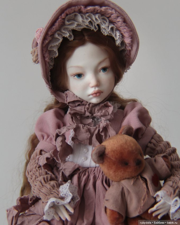 Фарфоровая девочка — Авторские шарнирные куклы своими руками: лепка (фото 7)