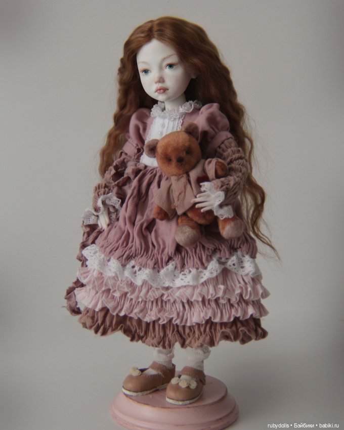 Фарфоровая девочка — Авторские шарнирные куклы своими руками: лепка (фото 6)