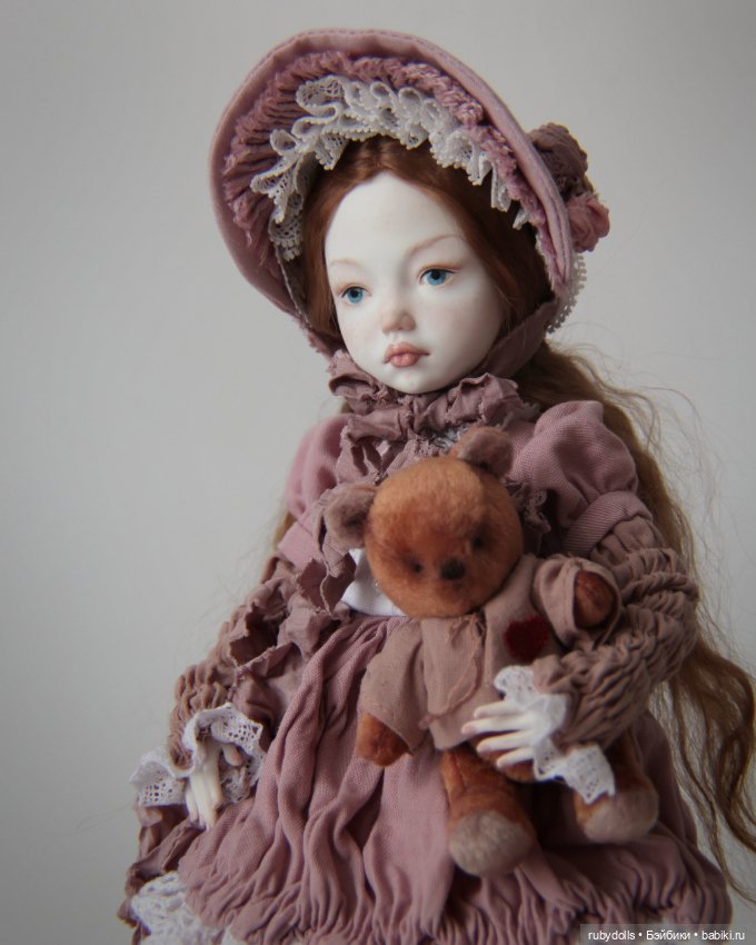 Фарфоровая девочка — Авторские шарнирные куклы своими руками: лепка