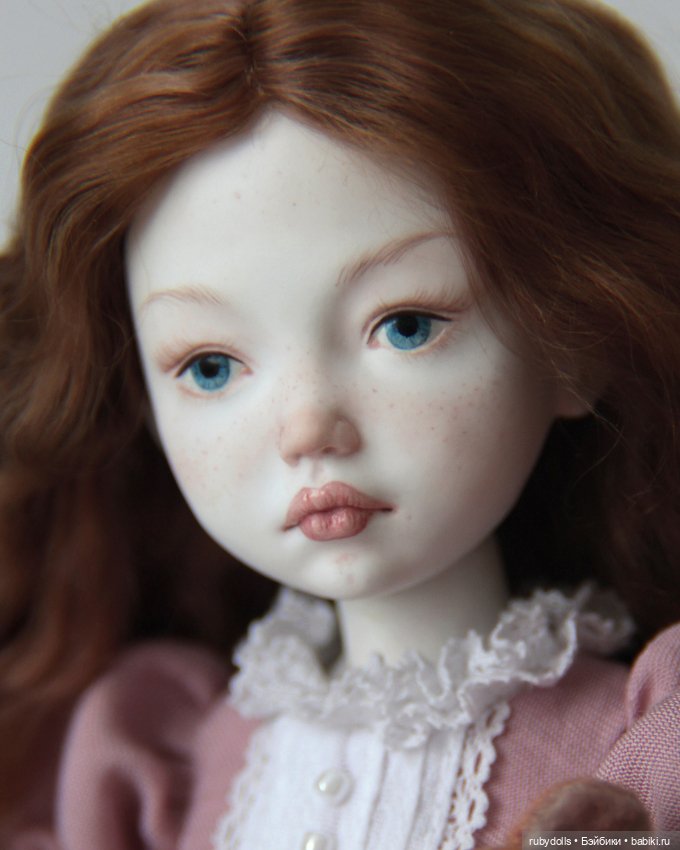 Фарфоровая девочка — Авторские шарнирные куклы своими руками: лепка (фото 3)