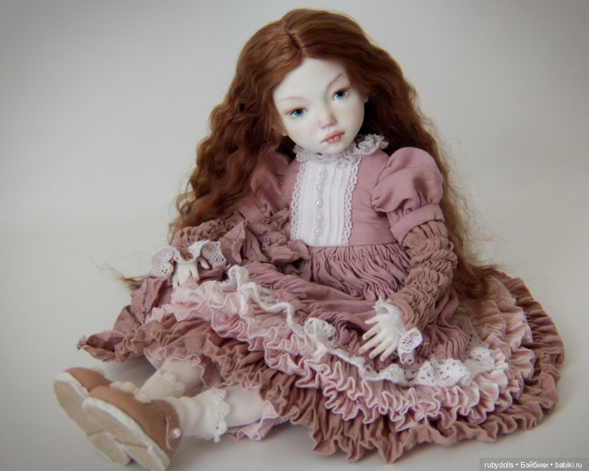 Фарфоровая девочка — Авторские шарнирные куклы своими руками: лепка
