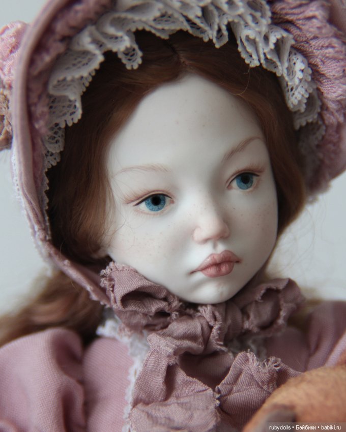 Фарфоровая девочка — Авторские шарнирные куклы своими руками: лепка (фото 4)