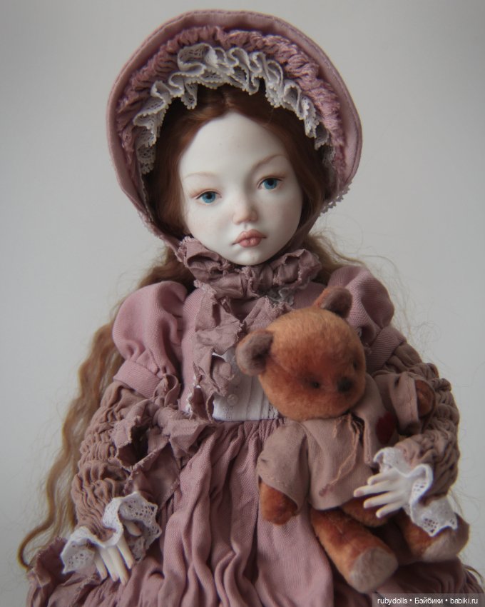 Фарфоровая девочка — Авторские шарнирные куклы своими руками: лепка (фото 10)
