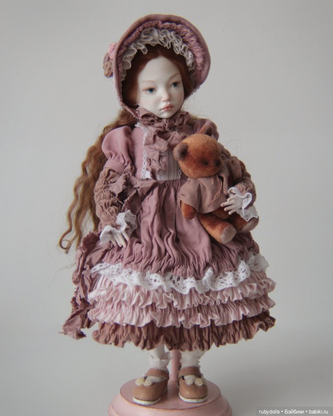 Фарфоровая девочка — Авторские шарнирные куклы своими руками: лепка (фото 5)
