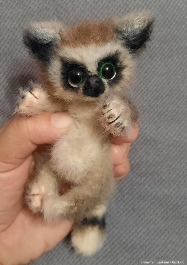 Лемурчики — Вязаные игрушки и амигуруми: крючком