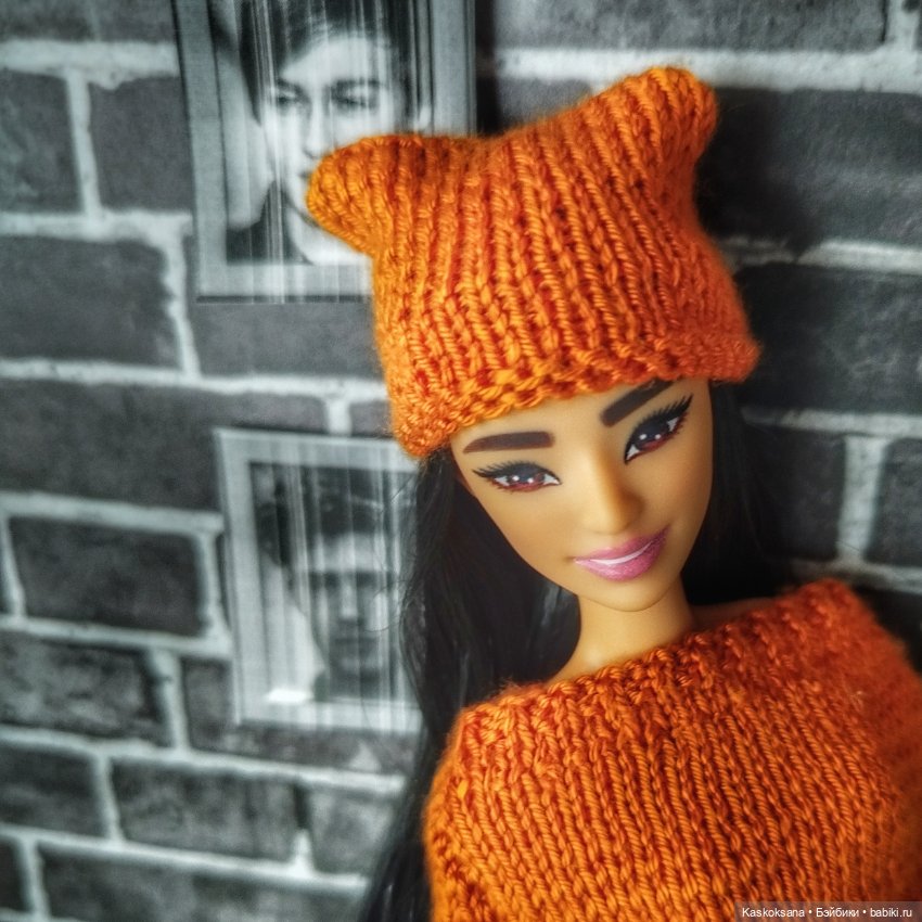 Оранжевое настроение — Одежда и обувь для кукол своими руками: фото (фото 3)