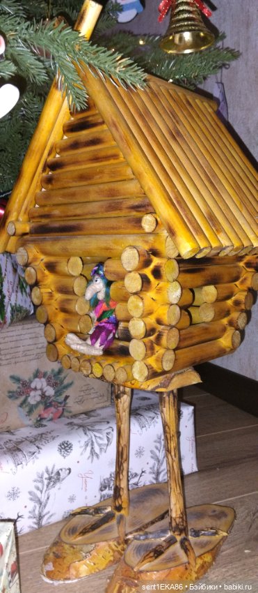 Бабушка яга — Авторские куклы из шерсти (валяние): сухое (фото 5)