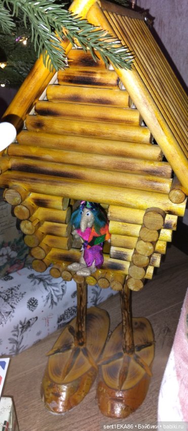 Бабушка яга — Авторские куклы из шерсти (валяние): сухое (фото 4)