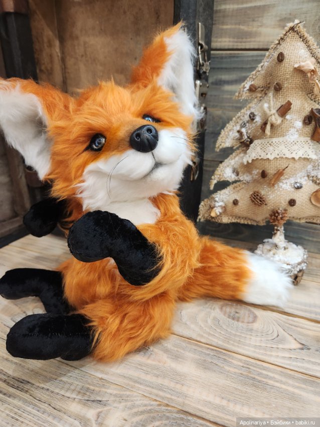 Rolf-ручной лис — Авторские мишки Тедди и друзья: фото