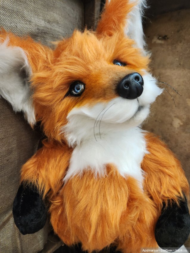 Rolf-ручной лис — Авторские мишки Тедди и друзья: фото (фото 9)