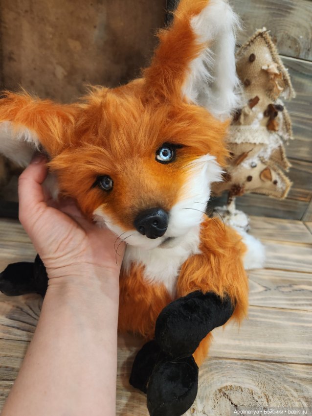 Rolf-ручной лис — Авторские мишки Тедди и друзья: фото (фото 10)