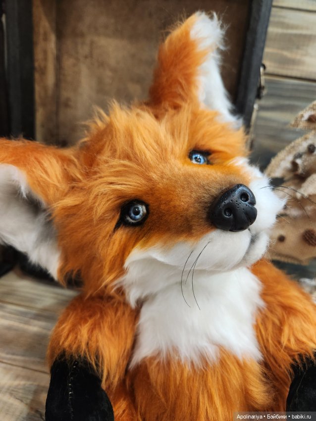 Rolf-ручной лис — Авторские мишки Тедди и друзья: фото (фото 4)