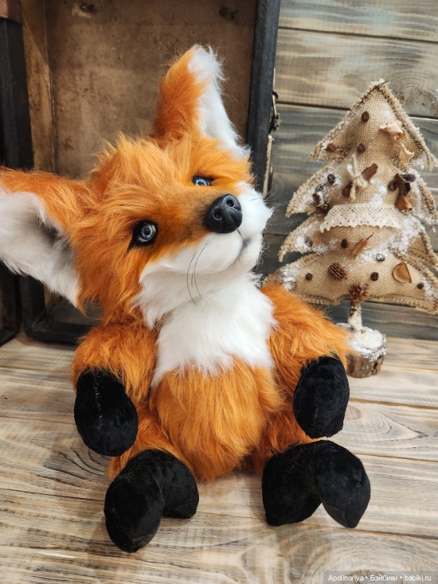 Rolf-ручной лис — Авторские мишки Тедди и друзья: фото (фото 3)