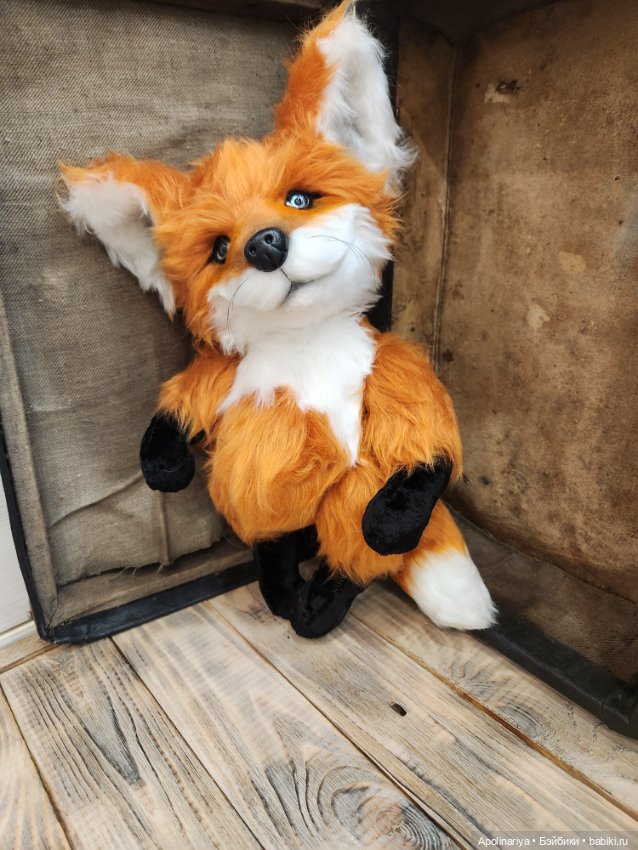 Rolf-ручной лис — Авторские мишки Тедди и друзья: фото (фото 8)