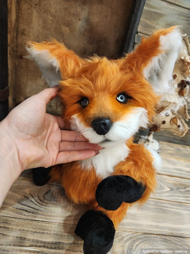 Rolf-ручной лис — Авторские мишки Тедди и друзья: фото (фото 5)