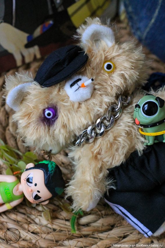Гопомишка — Авторские мишки Тедди и друзья: фото (фото 3)