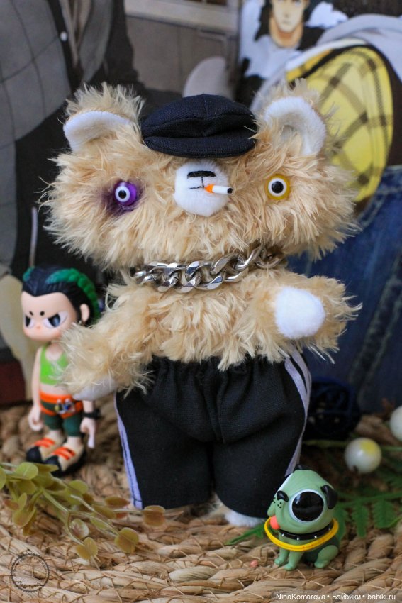 Гопомишка — Авторские мишки Тедди и друзья: фото (фото 2)