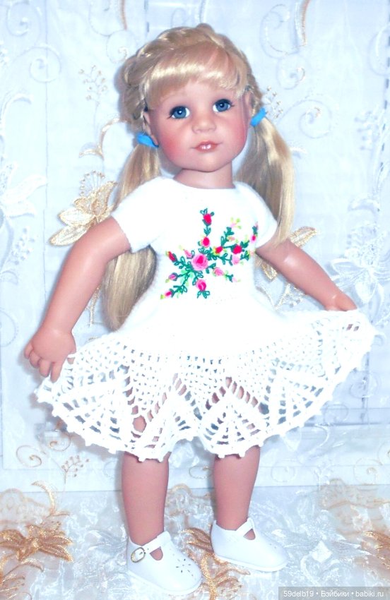 Семейный кукольный альбом: одежда для готц крючком (фото 9)