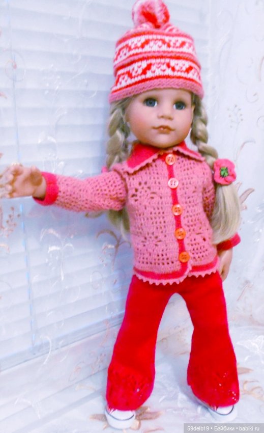 Семейный кукольный альбом: одежда для готц крючком