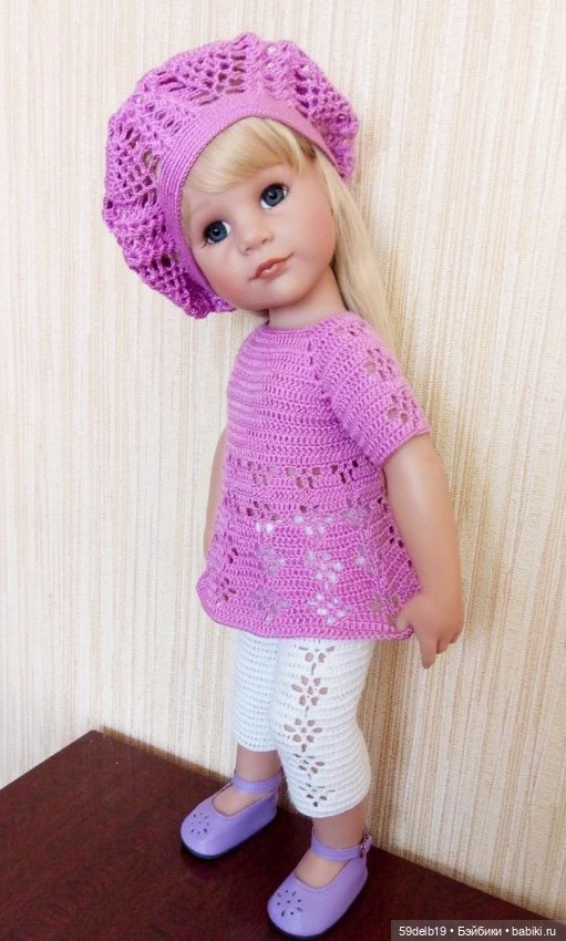 Семейный кукольный альбом: одежда для готц крючком