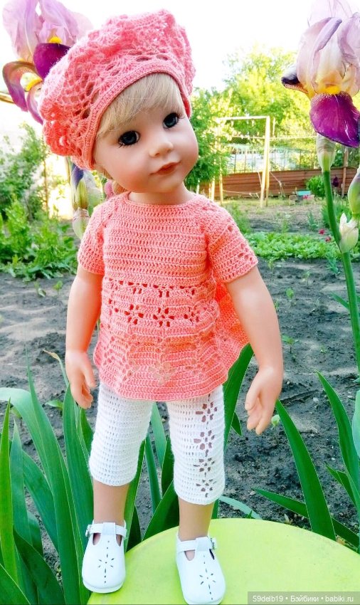 Семейный кукольный альбом: одежда для готц крючком