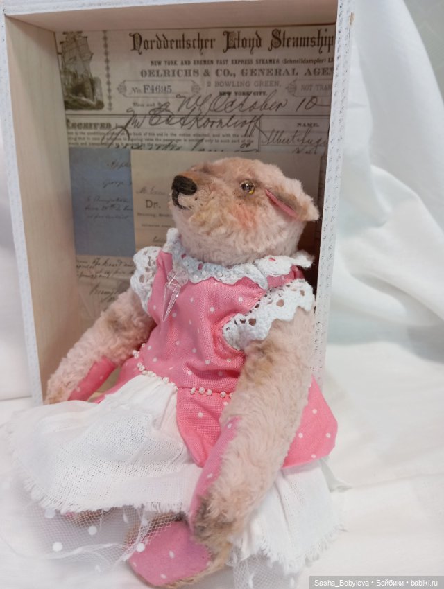 Мишка тедди Николь — Авторские мишки Тедди и друзья: фото (фото 2)