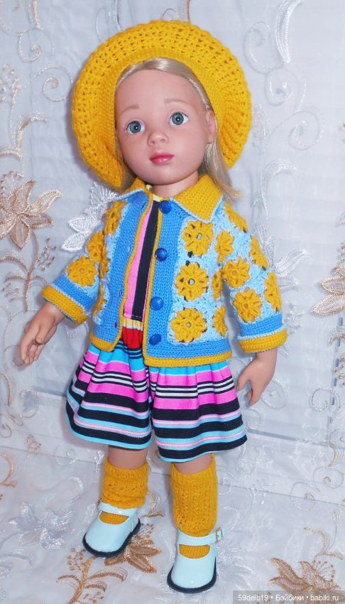 Семейный кукольный альбом: одежда для готц крючком