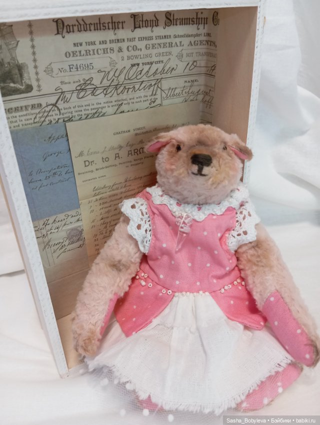 Мишка тедди Николь — Авторские мишки Тедди и друзья: фото