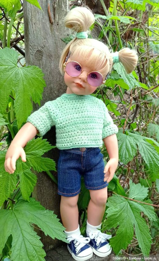 Семейный кукольный альбом: одежда для готц крючком