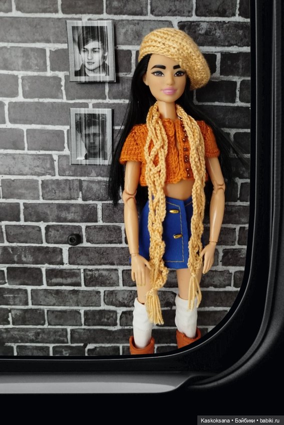 Нежный персик — Одежда и обувь для кукол своими руками: фото (фото 2)