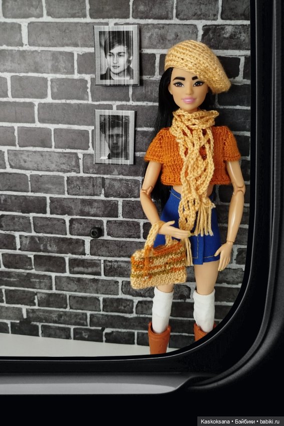 Нежный персик — Одежда и обувь для кукол своими руками: фото (фото 8)