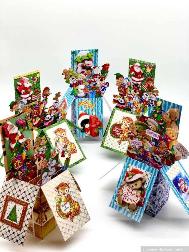 Открытки в технике POP UP (фото 8)