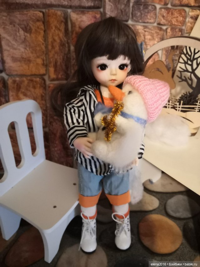 Снеговичок — Аксессуары для кукол своими руками: идеи (фото 6)