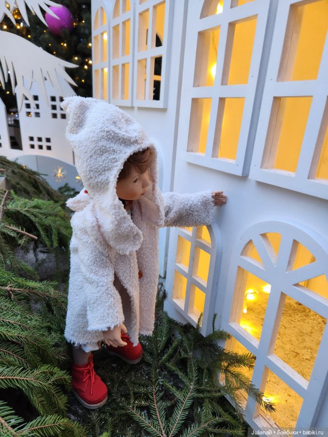 Новогодняя прогулка — Игровые куклы Zwergnase (Цвергназе) Junior: Джуниор (фото 6)