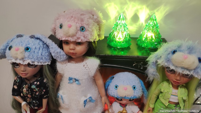 Новые шапки — Одежда и обувь для кукол своими руками: фото