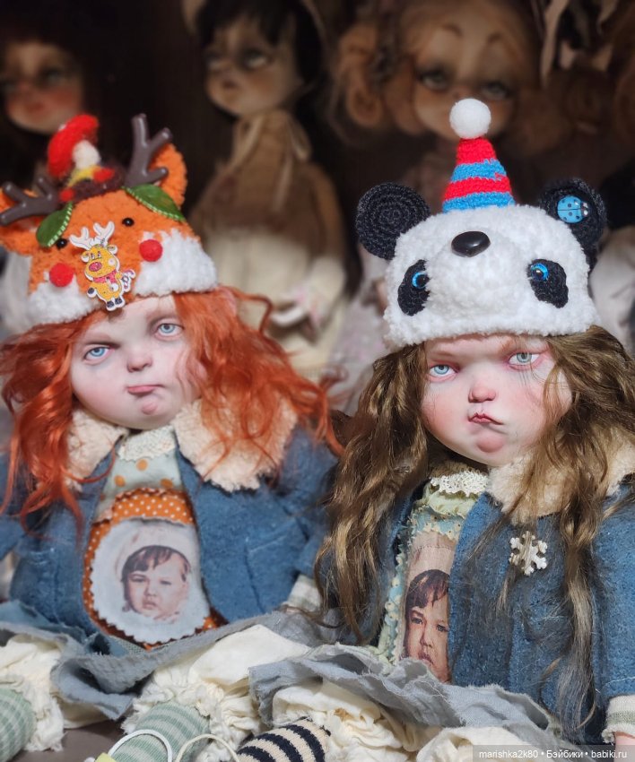 Новые шапки — Одежда и обувь для кукол своими руками: фото