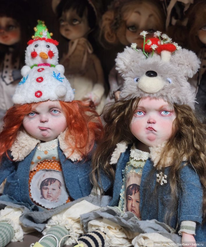 Новые шапки — Одежда и обувь для кукол своими руками: фото